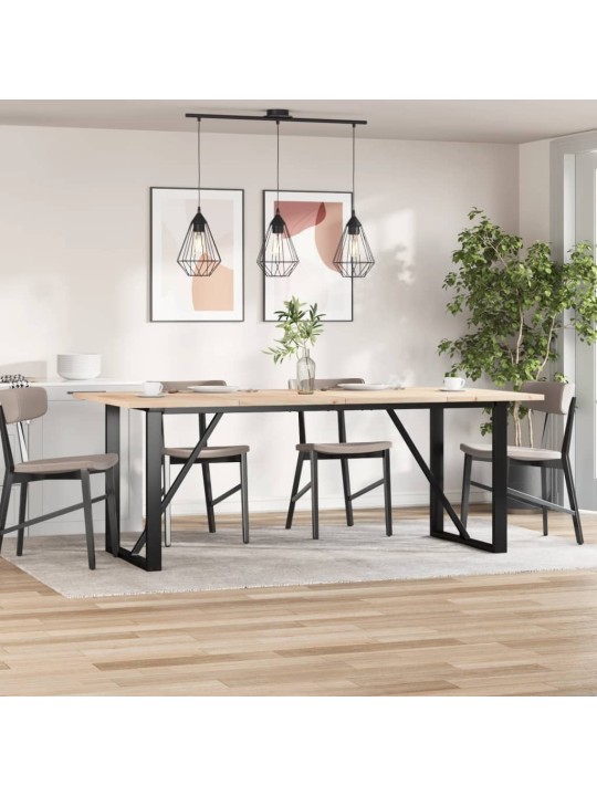 Stolní desky 4 ks 100x50x2,5 cm obdélníkové masivní borovice