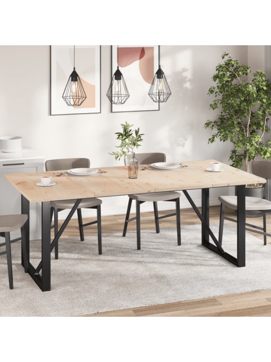 Stolní desky 4 ks 100x50x2,5 cm obdélníkové masivní borovice