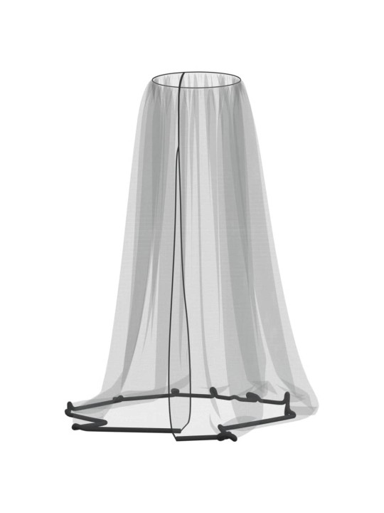 Moskytiéra na slunečník 220 síťovina černá Φ 300 x 230 cm