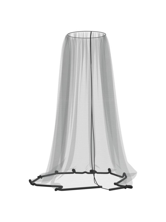 Moskytiéra na slunečník 220 síťovina černá Φ 330 x 250 cm