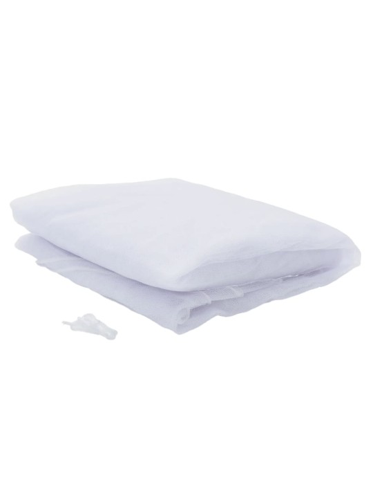 Moskytiéra na slunečník 220 síťovina bílá Φ 300 x 230 cm