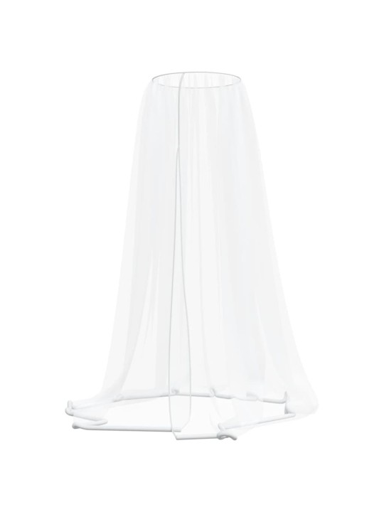 Moskytiéra na slunečník 220 síťovina bílá Φ 300 x 230 cm