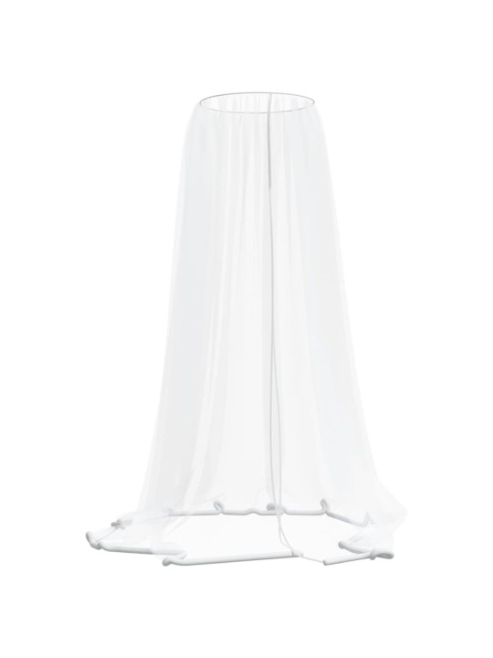 Moskytiéra na slunečník 220 síťovina bílá Φ 330 x 250 cm