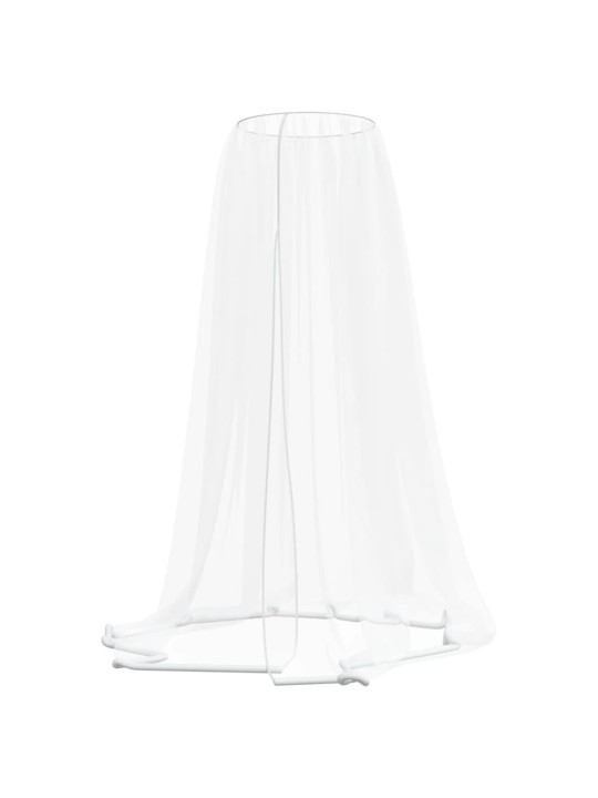 Moskytiéra na slunečník 220 síťovina bílá Φ 330 x 250 cm