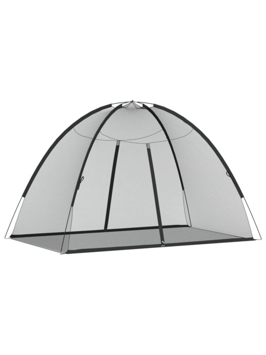 Moskytiéra mongolia s dvířky 220 síťovina černá 200x120x130 cm