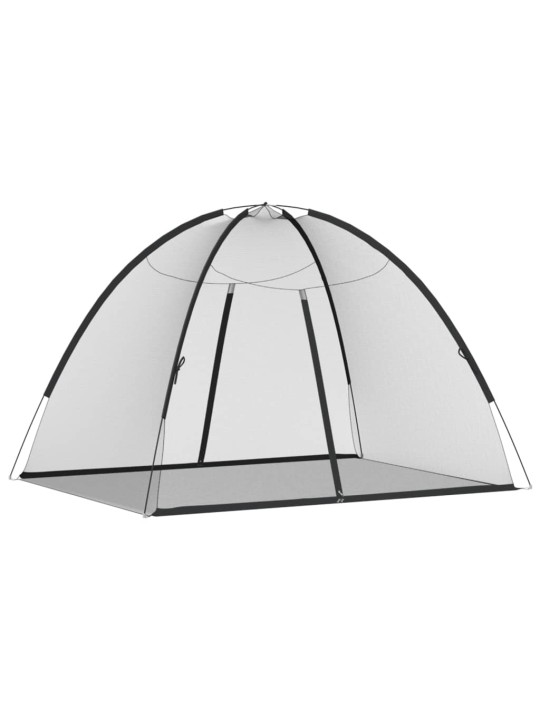 Moskytiéra mongolia s dvířky 220 síťovina černá 200x150x140 cm