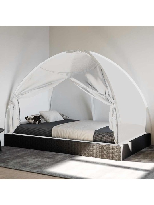 Moskytiéra Mongolia s dvířky 220 síťovina bílá 200x120x130 cm