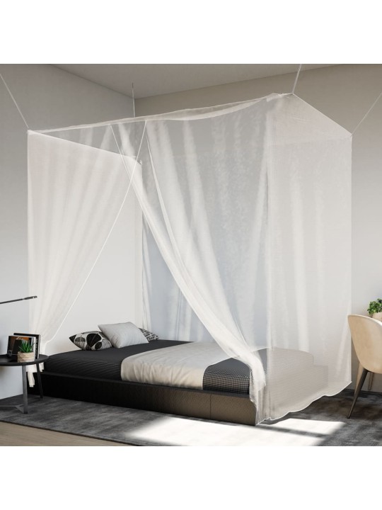 Závěsná moskytiéra 156 síťovina bílá 220 x 180 x 180 cm