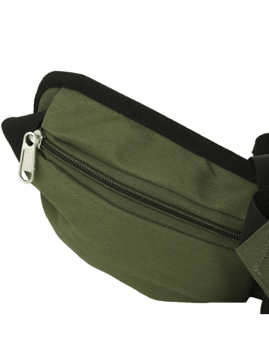 Turistický batoh armádní zelený 60 L tkanina oxford