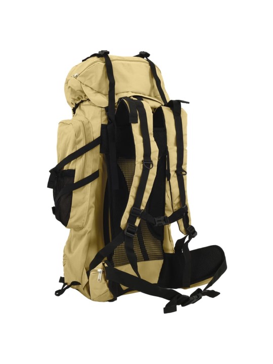 Turistický batoh khaki 80 L tkanina oxford