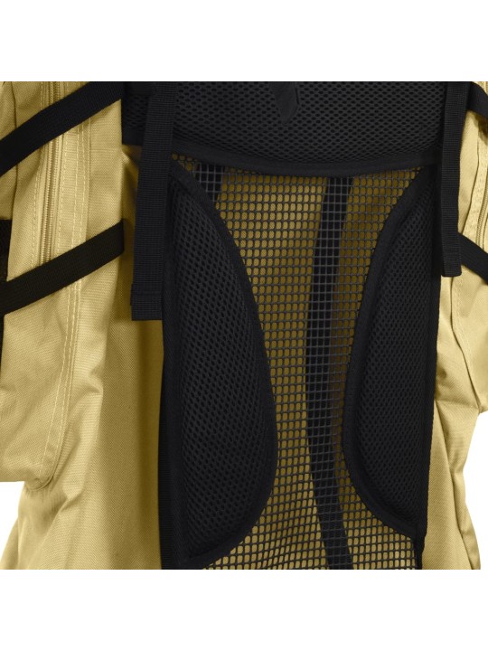 Turistický batoh khaki 80 L tkanina oxford