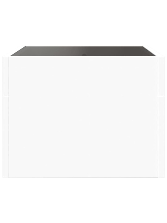 Konferenční stolek s Infinity LED bílý 40 x 40 x 30 cm
