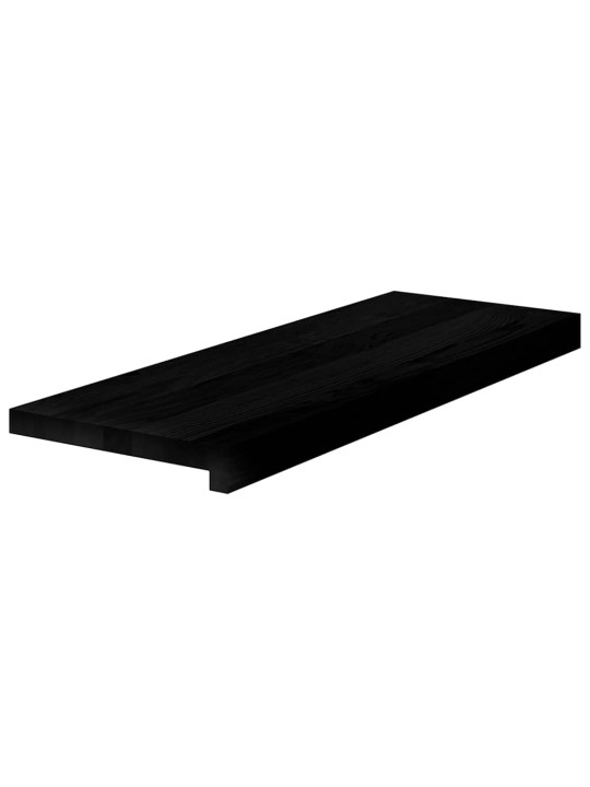 Nášlapy na schody 4 ks světle hnědé 70x25x2 cm masivní dub