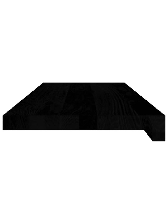 Nášlapy na schody 4 ks světle hnědé 70x25x2 cm masivní dub