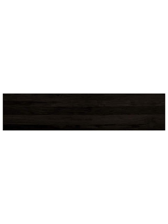 Nášlapy na schody 12 ks světle hnědé 110x25x2 cm masivní dub