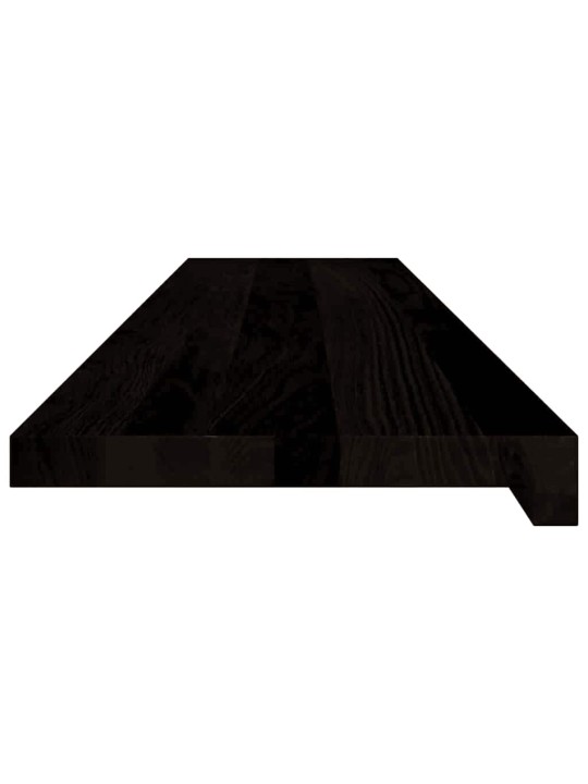 Nášlapy na schody 12 ks světle hnědé 110x25x2 cm masivní dub