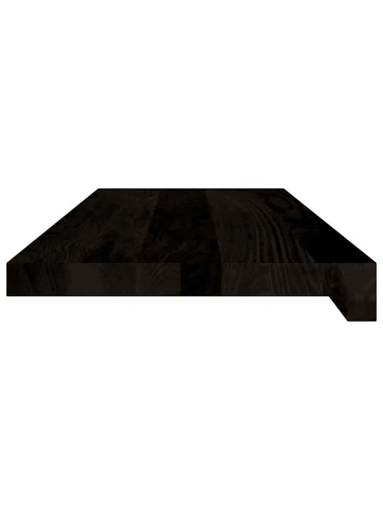 Nášlapy na schody 12 ks světle hnědé 70x30x2 cm masivní dub