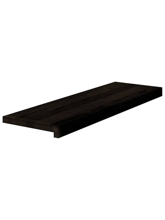 Nášlapy na schody 12 ks světle hnědé 80x30x2 cm masivní dub