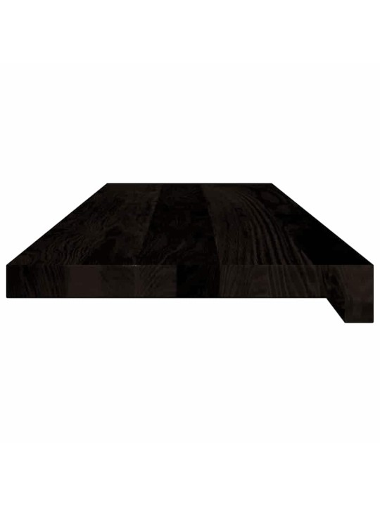 Nášlapy na schody 12 ks světle hnědé 80x30x2 cm masivní dub