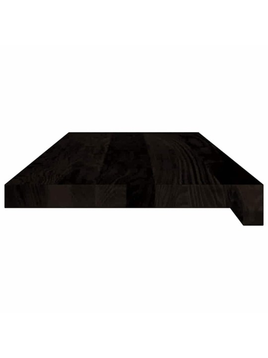 Nášlapy na schody 16 ks světle hnědé 70x25x2 cm masivní dub