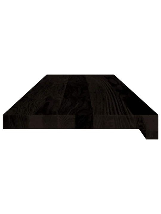 Nášlapy na schody 16 ks světle hnědé 90x30x2 cm masivní dub