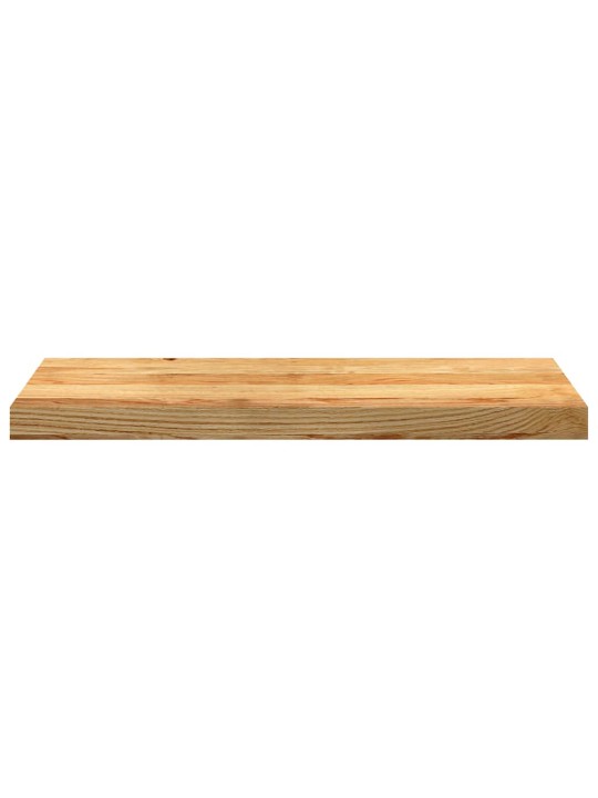 Nášlapy na schody 2 ks světle hnědé 70x25x2 cm masivní dub