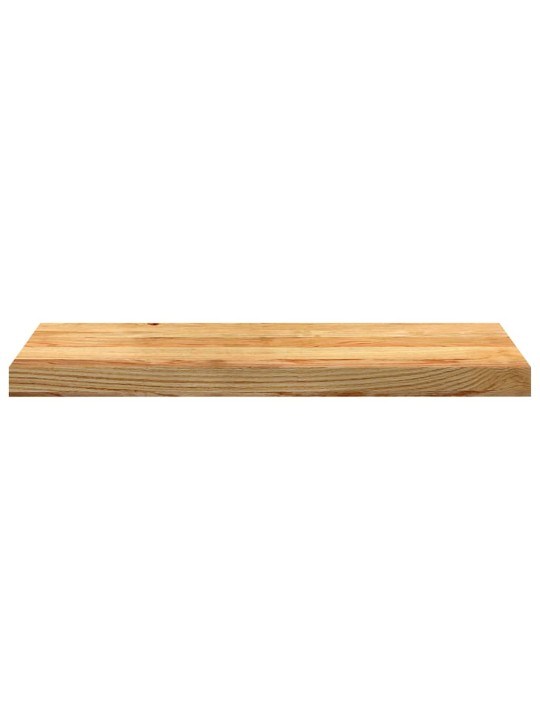 Nášlapy na schody 2 ks světle hnědé 70x30x2 cm masivní dub