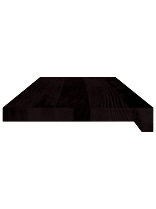 Nášlapy na schody 2 ks světle hnědé 70x30x2 cm masivní dub