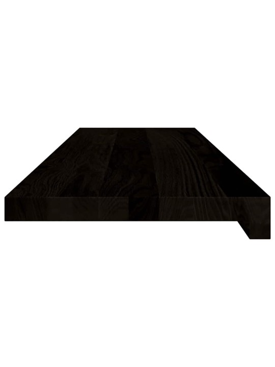 Nášlapy na schody 2 ks světle hnědé 90x30x2 cm masivní dub