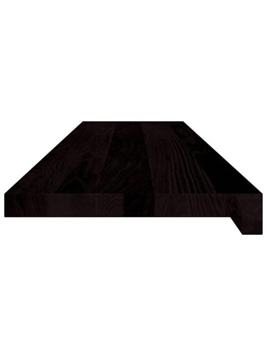 Nášlapy na schody 2 ks světle hnědé 100x30x2 cm masivní dub