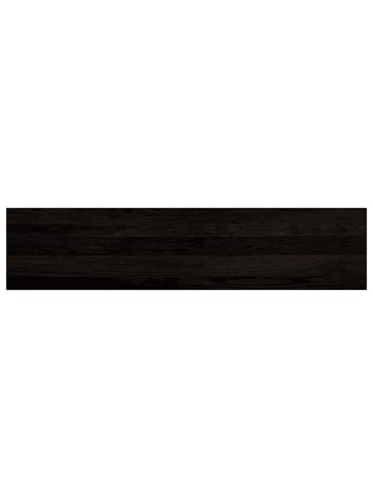 Nášlapy na schody 2 ks světle hnědé 110x30x2 cm masivní dub