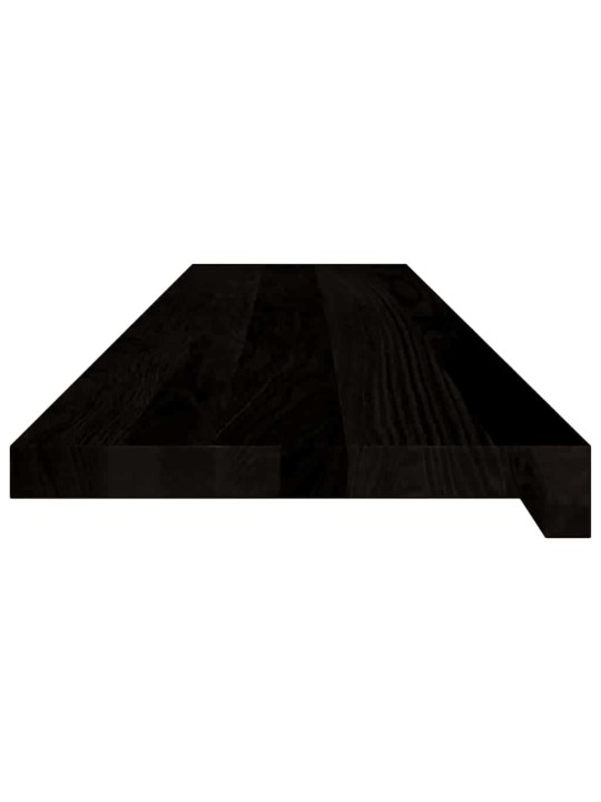 Nášlapy na schody 2 ks světle hnědé 110x30x2 cm masivní dub