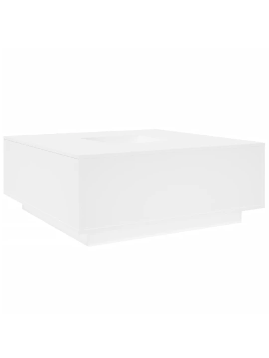 Konferenční stolek bílý 100 x 100 x 40 cm kompozitní dřevo