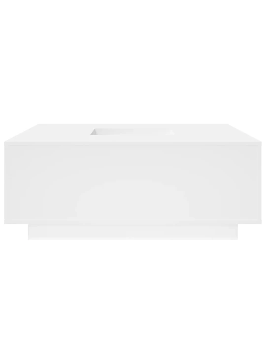 Konferenční stolek bílý 100 x 100 x 40 cm kompozitní dřevo