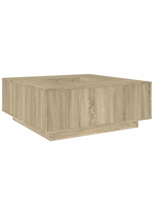 Konferenční stolek dub sonoma 100x100x40 cm kompozitní dřevo