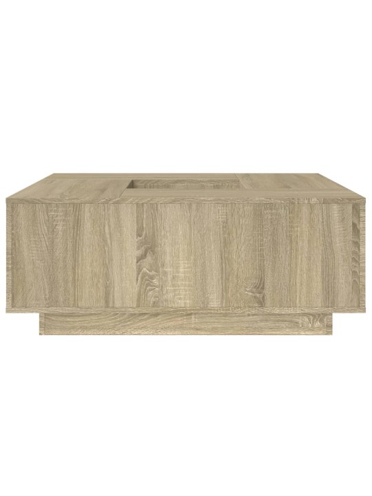 Konferenční stolek dub sonoma 100x100x40 cm kompozitní dřevo