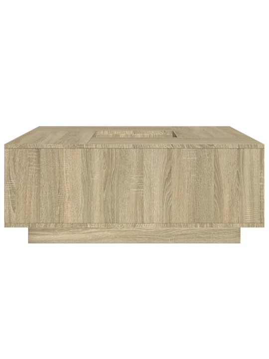 Konferenční stolek dub sonoma 100x100x40 cm kompozitní dřevo