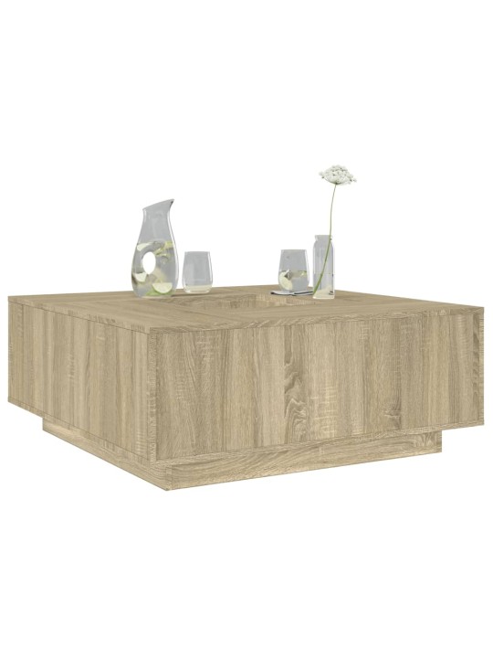 Konferenční stolek dub sonoma 100x100x40 cm kompozitní dřevo