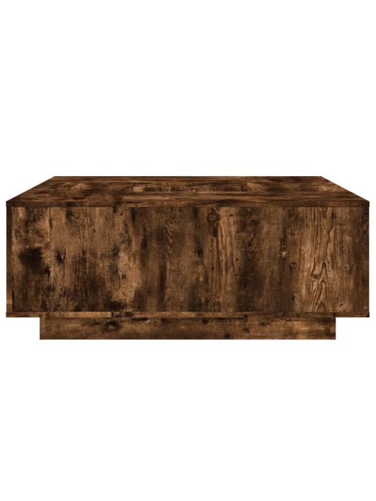 Konferenční stolek kouřový dub 100x100x40 cm kompozitní dřevo