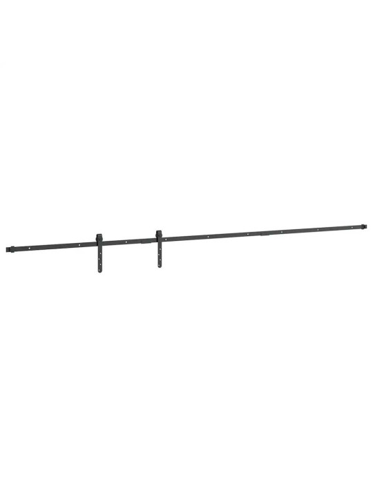 Kování pro posuvné dveře skříně 244 cm uhlíková ocel