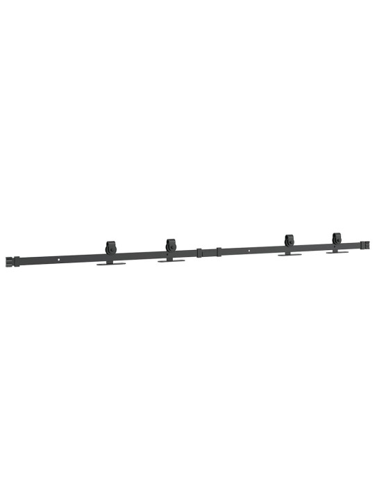Kování pro posuvné dveře skříně 152 cm uhlíková ocel
