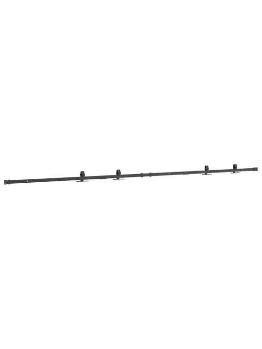 Kování pro posuvné dveře skříně 244 cm uhlíková ocel