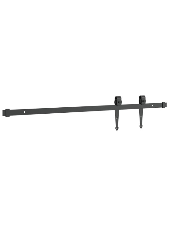 Kování pro posuvné dveře skříně 91 cm uhlíková ocel