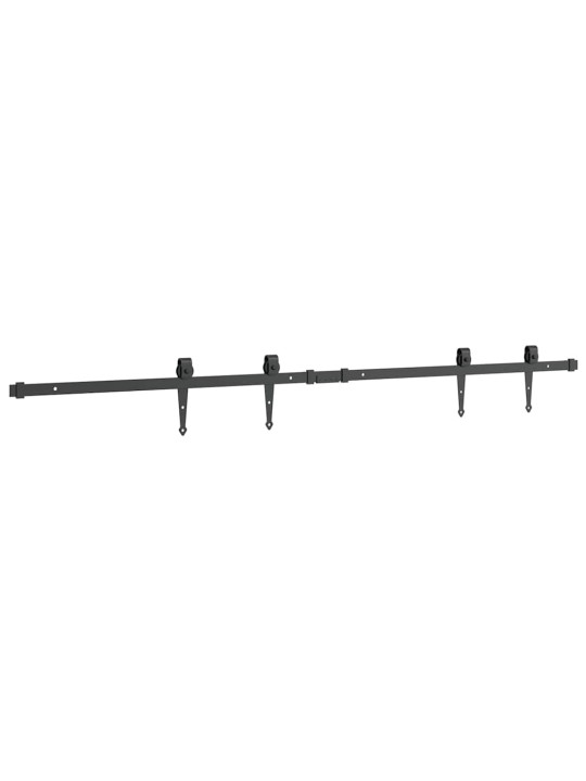 Kování pro posuvné dveře skříně 152 cm uhlíková ocel