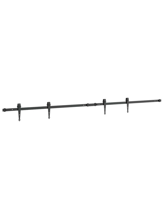 Kování pro posuvné dveře skříně 200 cm uhlíková ocel