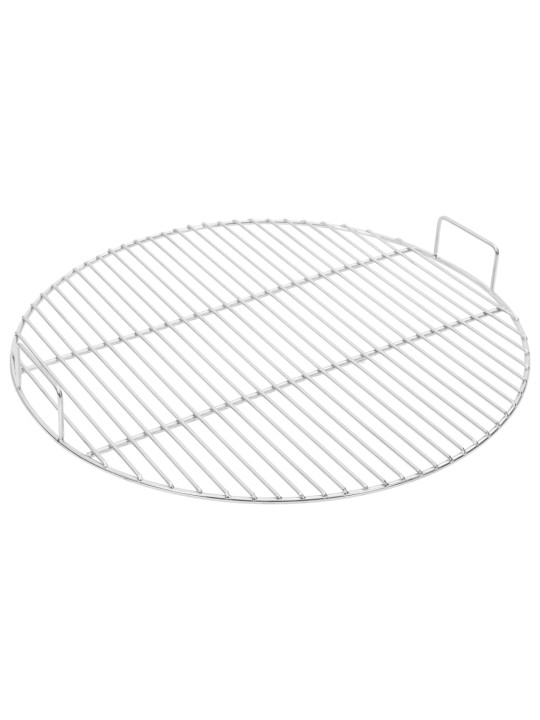Grilovací rošt s rukojeťmi kulatý Ø 54 cm 304 nerezová ocel