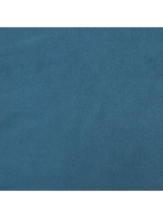 Rám postele modrý 100 x 200 cm samet