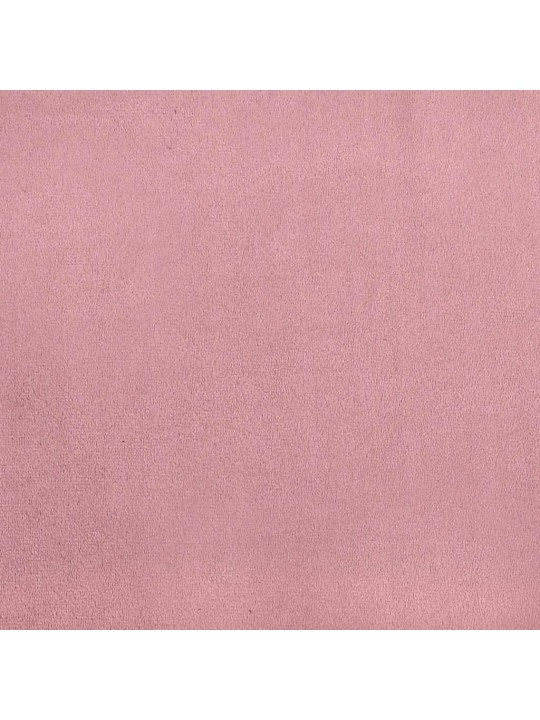 Rám postele růžový 180 x 200 cm samet
