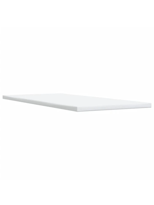 Box spring postel s matrací bílá 90x190 cm umělá kůže