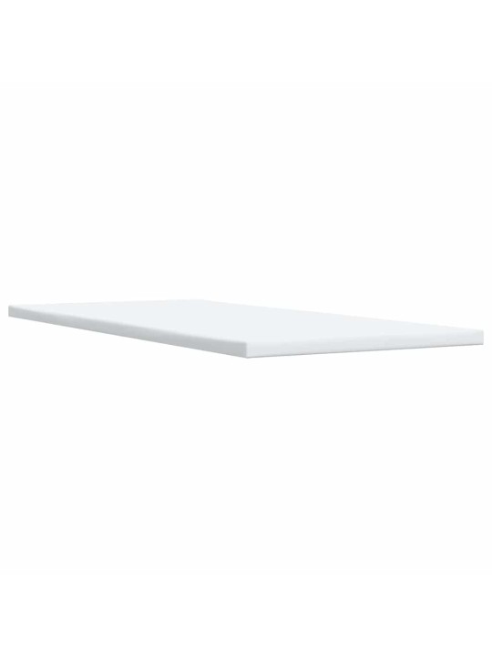 Box spring postel s matrací krémová 100 x 200 cm textil